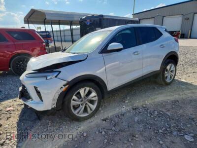 2025 Buick ENCORE Preferred, white — VIN KL4AMCSL9SB034795, Copart