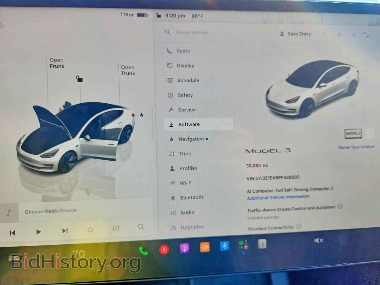 2023 TESLA MODEL 3 - VIN: 5YJ3E1EA9PF428893 - Photo 9