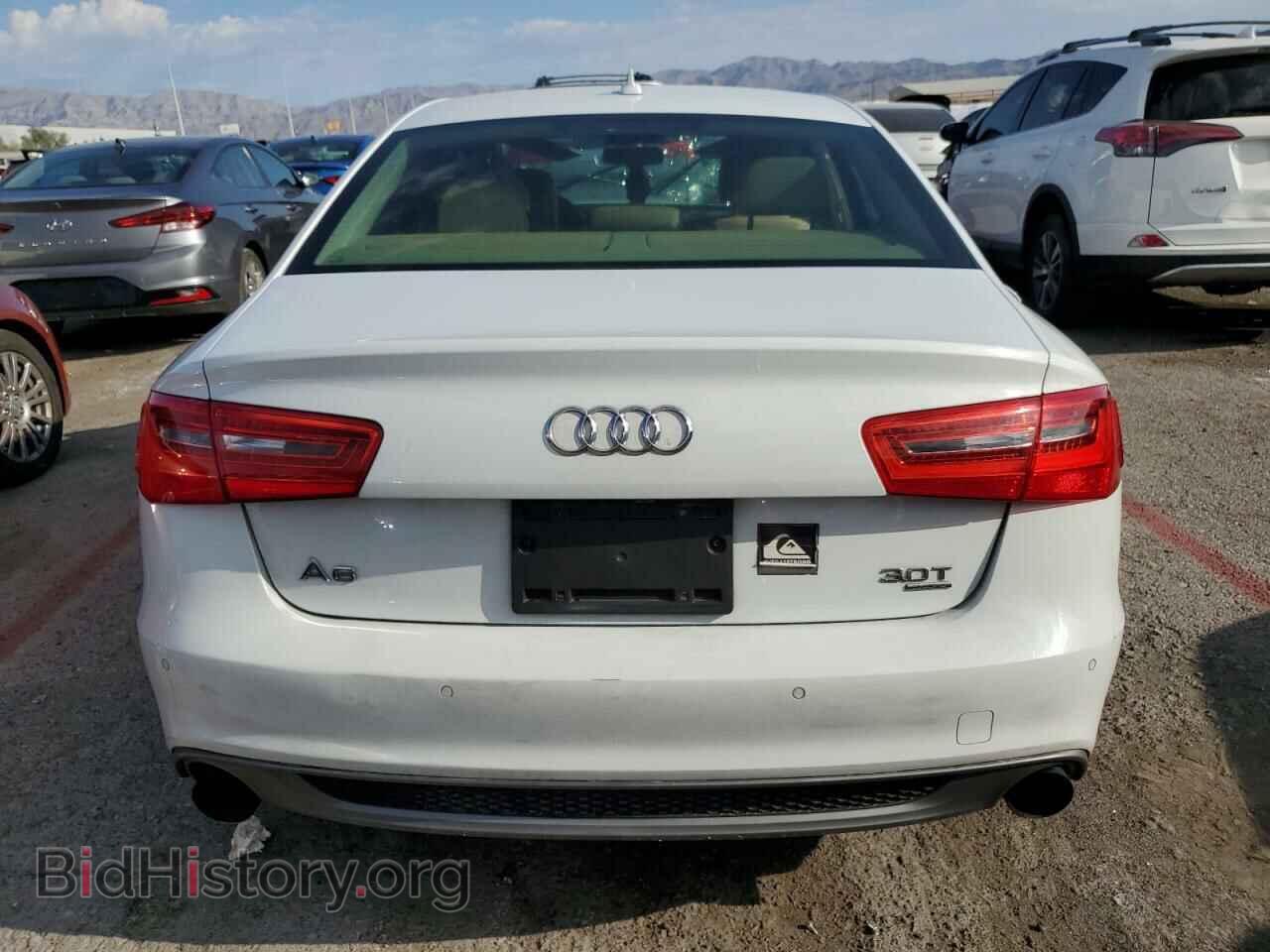 2012 AUDI A6 - VIN: WAUHGAFC5CN137672 - Фото 6