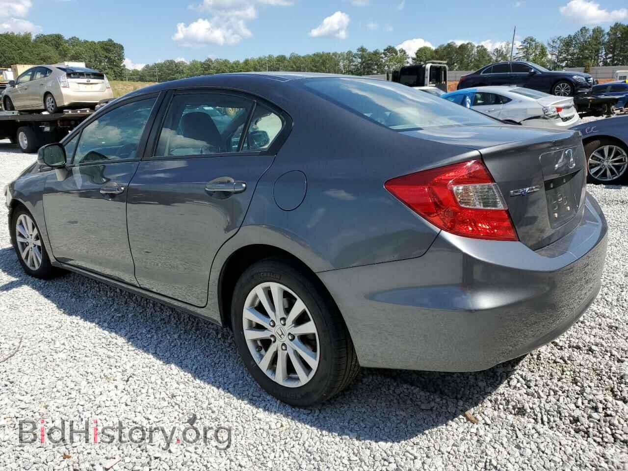 2012 HONDA CIVIC - VIN: 2HGFB2F80CH526322 - Фото 2
