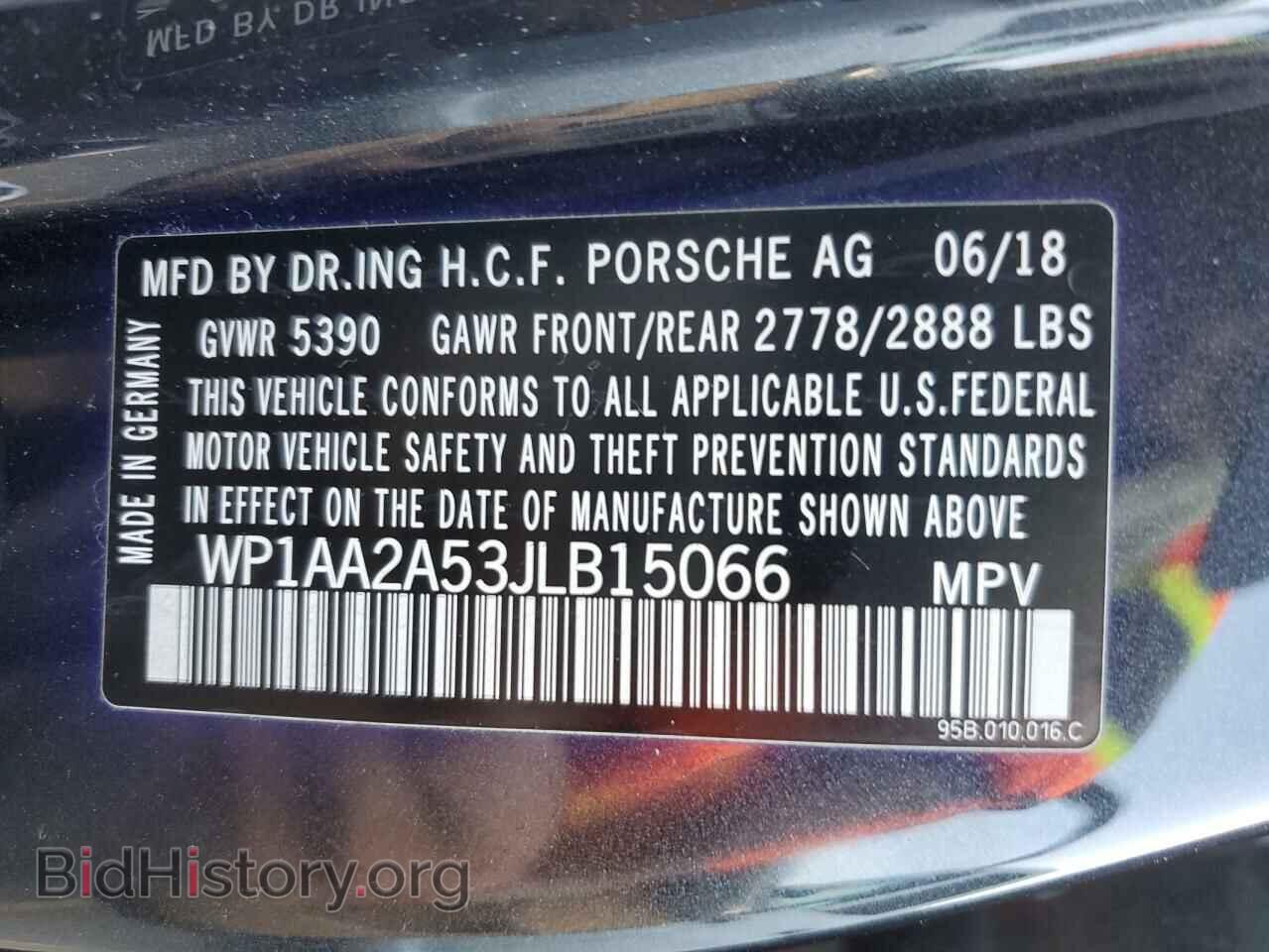 2018 PORSCHE MACAN - VIN: WP1AA2A53JLB15066 - Photo 13