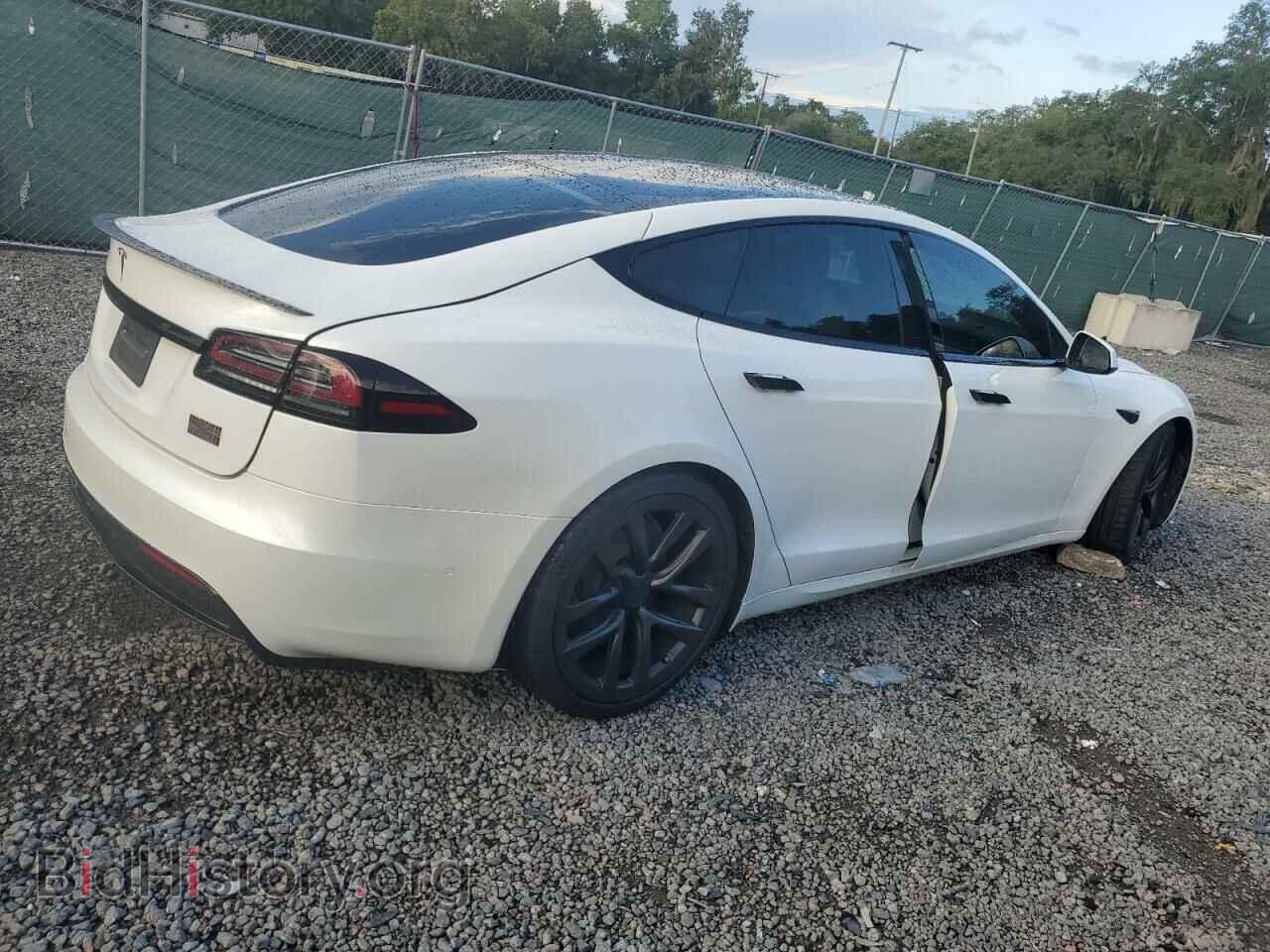 2022 TESLA MODEL S - VIN: 5YJSA1E64NF477306 - Photo 3