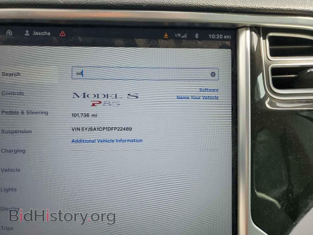 2013 TESLA MODEL S - VIN: 5YJSA1CP1DFP22489 - Photo 9