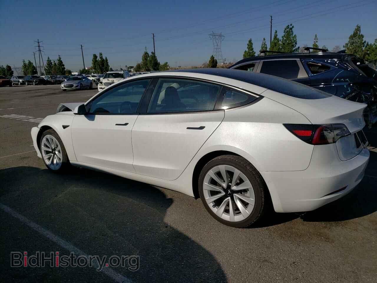2022 TESLA MODEL 3 - VIN: 5YJ3E1EA7NF143509 - Фото 2