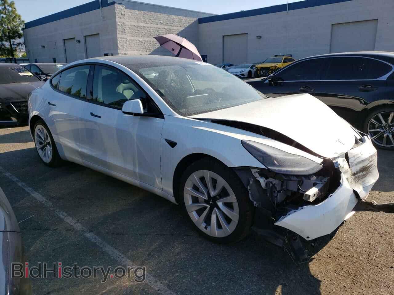 2022 TESLA MODEL 3 - VIN: 5YJ3E1EA7NF143509 - Фото 4