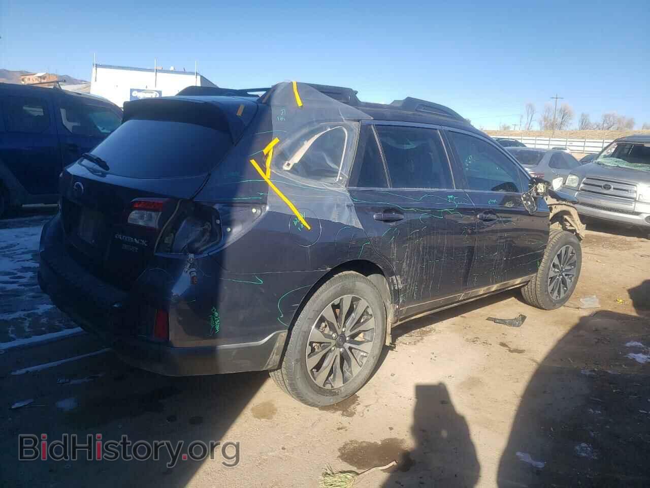 2015 SUBARU OUTBACK - VIN: 4S4BSENC4F3302767 - Фото 3