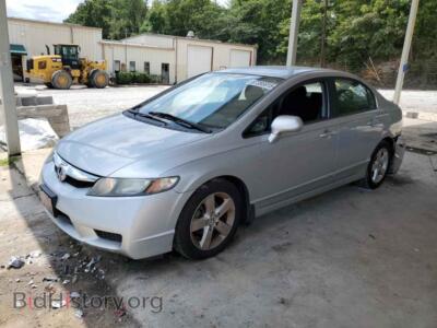 2010 Honda CIVIC LX-S, серебристый — VIN 19XFA1F60AE073368, Copart