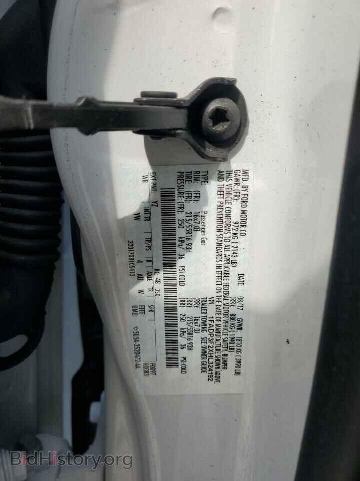 2017 FORD FOCUS - VIN: 1FADP3F2XHL324192 - Фото 12