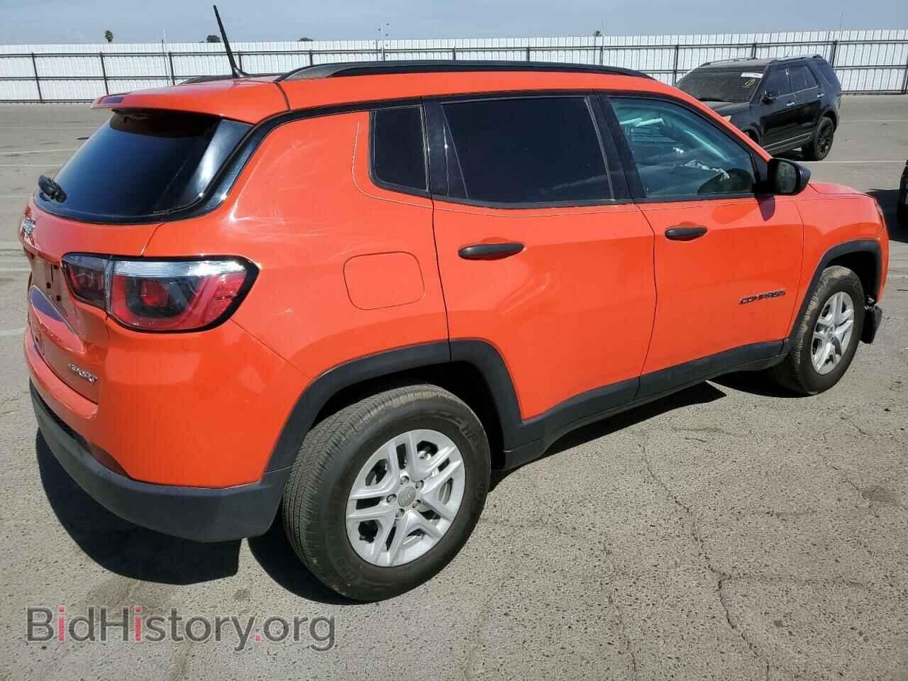 2018 JEEP COMPASS - VIN: 3C4NJCAB7JT193627 - Фото 3