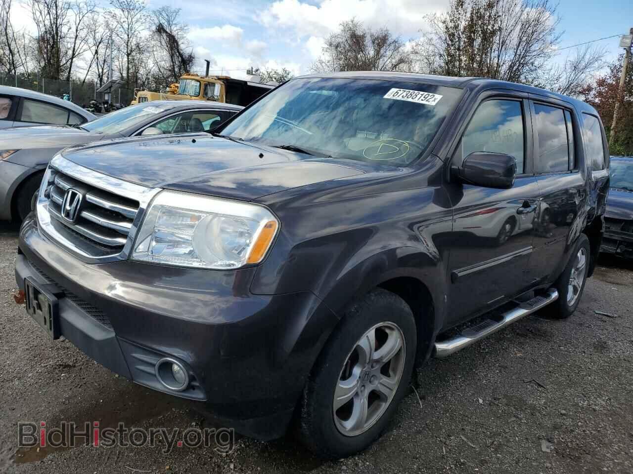 Фотография 5FNYF4H53CB014067 - HONDA PILOT 2012