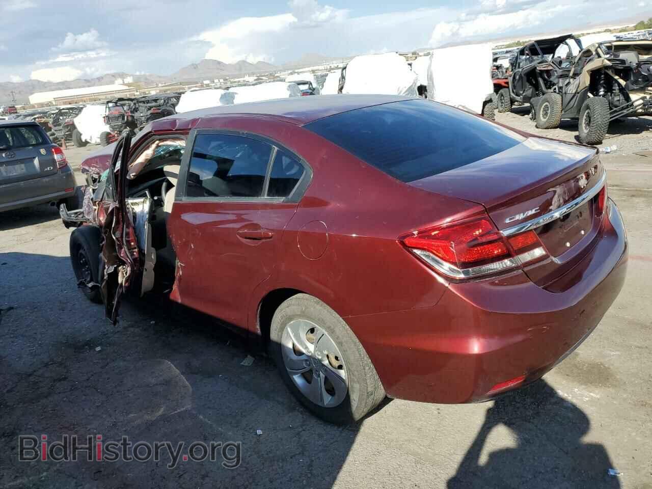 2015 HONDA CIVIC - VIN: 2HGFB2F57FH521029 - Фото 2