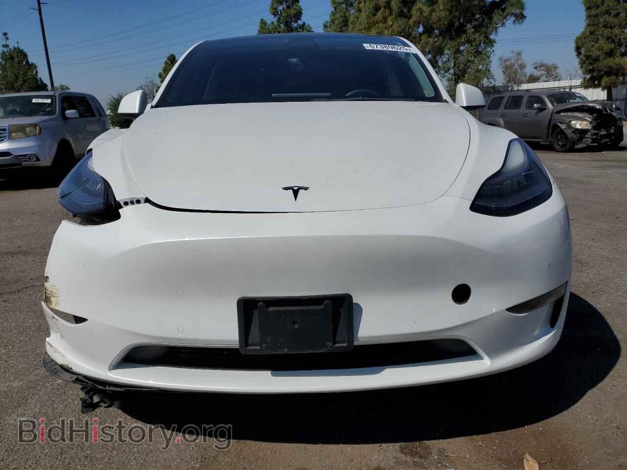 2021 TESLA MODEL Y - VIN: 5YJYGDED5MF107750 - Фото 5