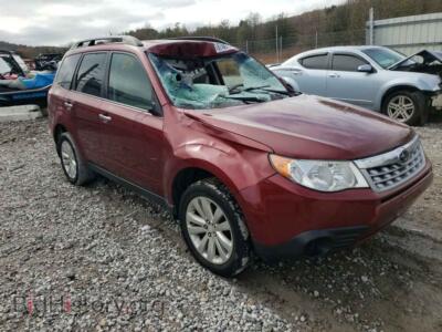 2012 Subaru FORESTER Forester 2, бордовый — VIN JF2SHBDC2CH412686, Copart