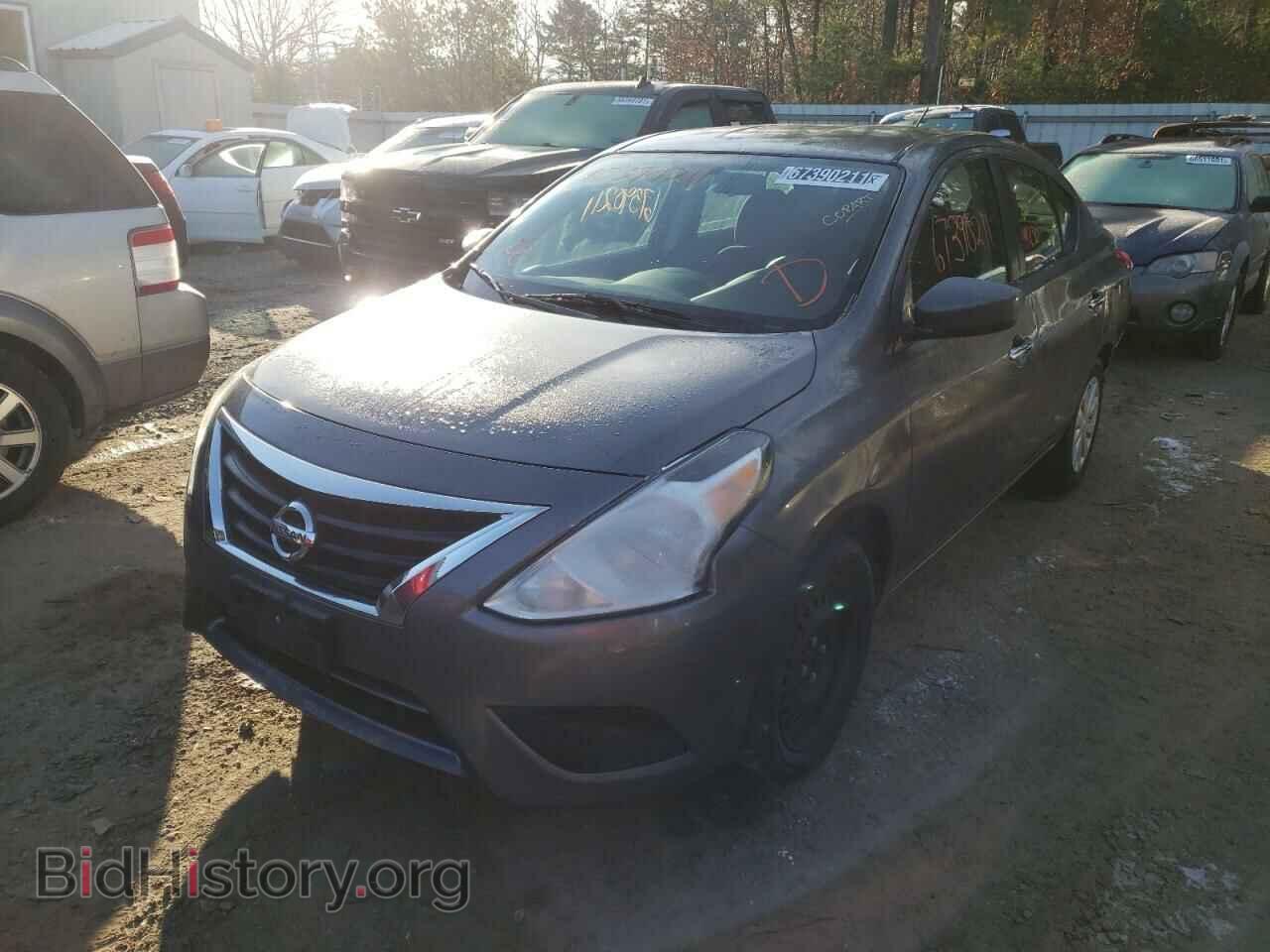 2019 NISSAN VERSA - VIN: 3N1CN7AP9KL856473 - Фото 2
