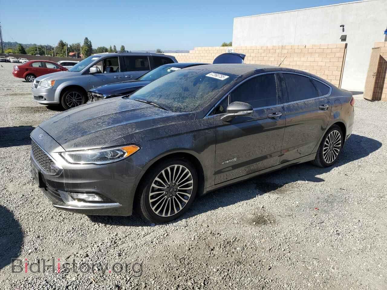 Фотография 3FA6P0RU7HR293473 - FORD FUSION 2017