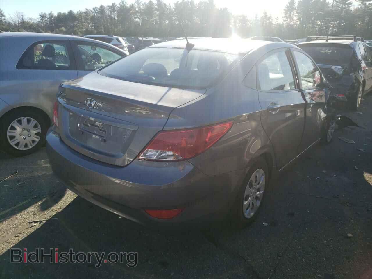 2015 HYUNDAI ACCENT - VIN: KMHCT4AE0FU803779 - Фото 4