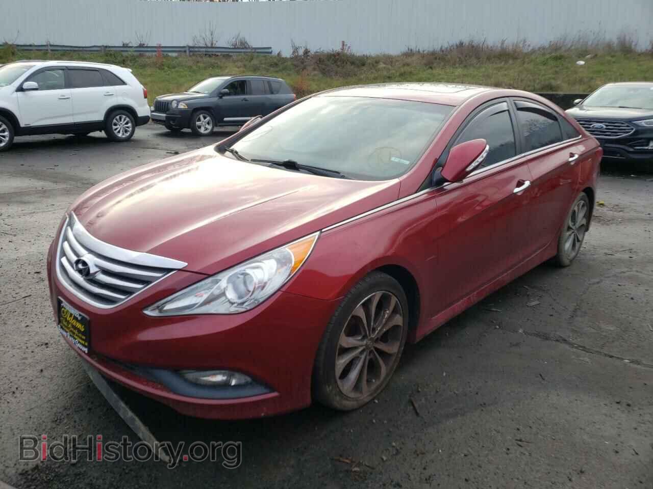 2014 HYUNDAI SONATA - VIN: 5NPEC4AC8EH852376 - Фото 2