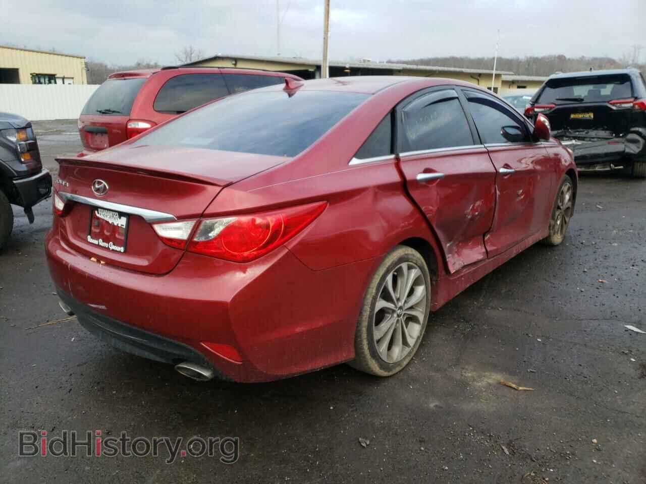 2014 HYUNDAI SONATA - VIN: 5NPEC4AC8EH852376 - Фото 4