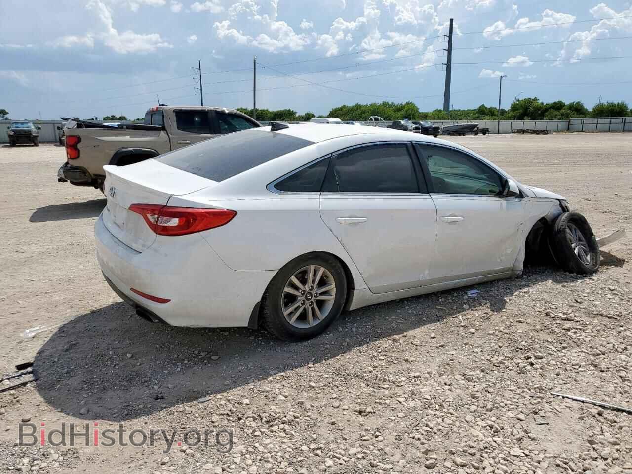2017 HYUNDAI SONATA - VIN: 5NPE24AF0HH544233 - Фото 3
