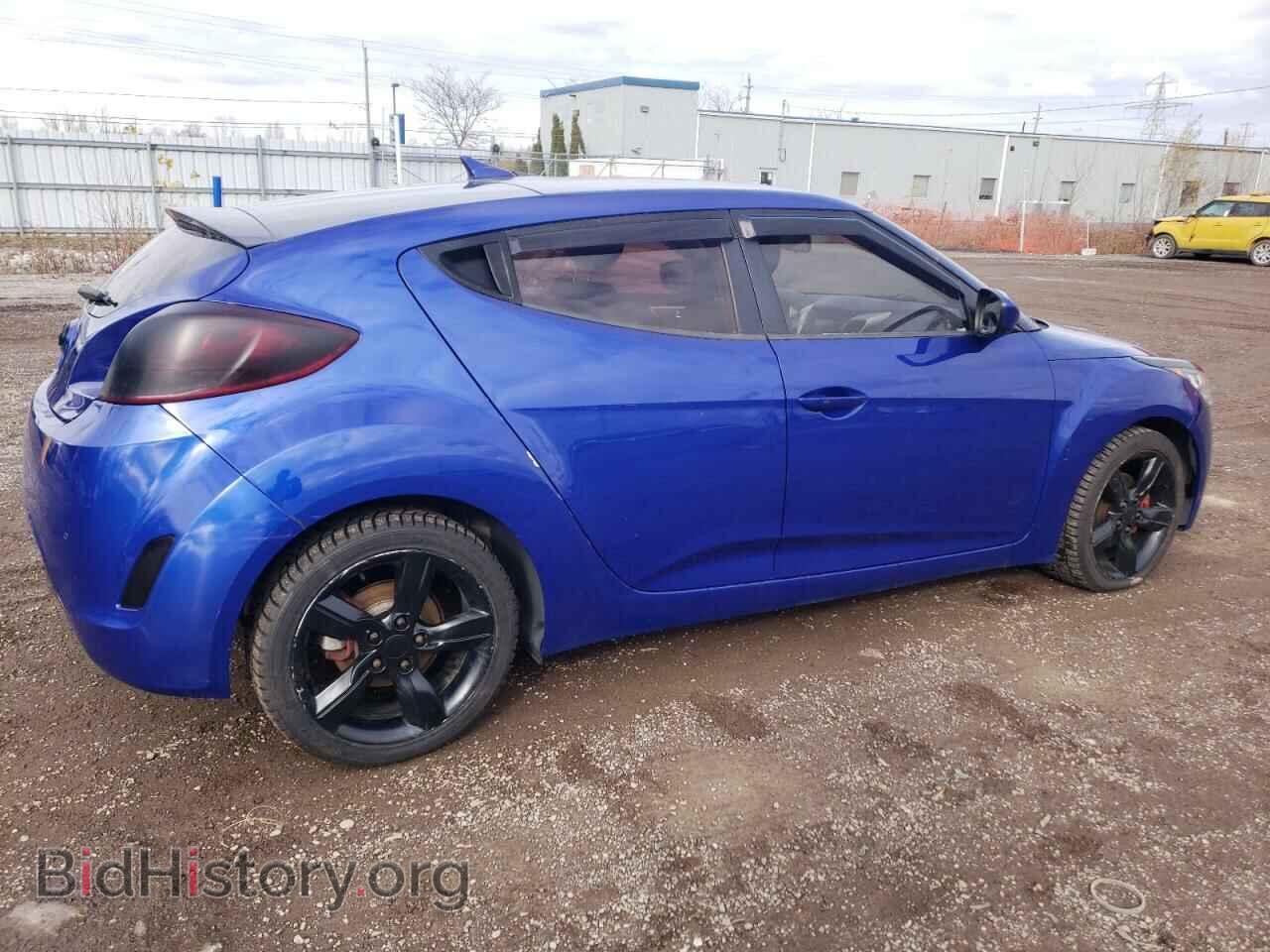 2013 HYUNDAI VELOSTER - VIN: KMHTC6AD0DU090334 - Фото 3