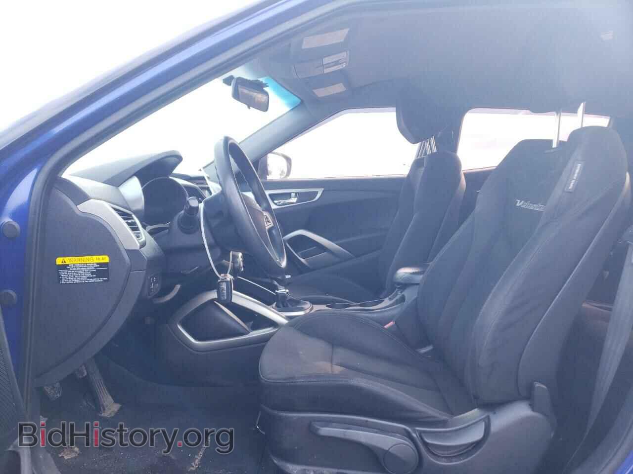 2013 HYUNDAI VELOSTER - VIN: KMHTC6AD0DU090334 - Фото 7