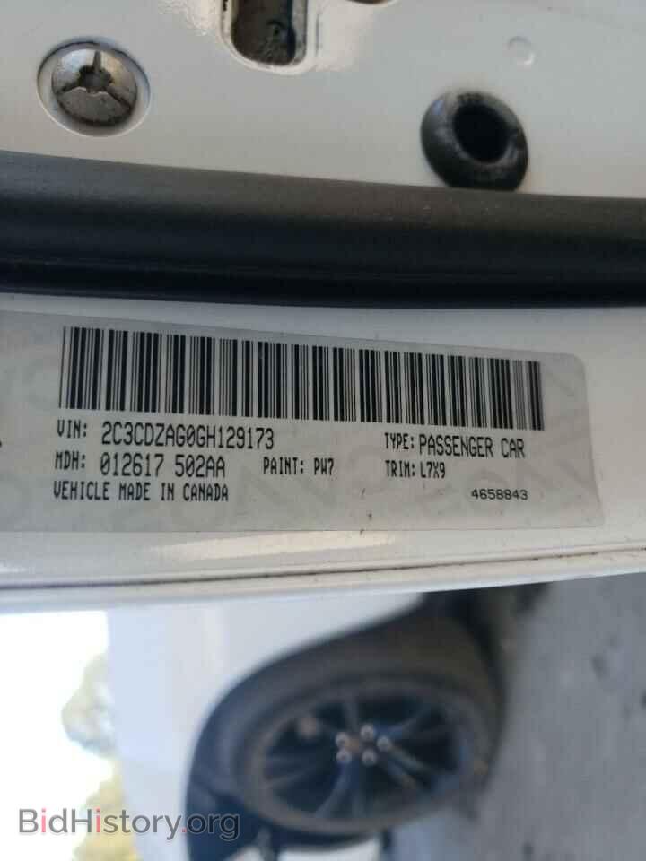2016 DODGE CHALLENGER - VIN: 2C3CDZAG0GH129173 - Фото 10
