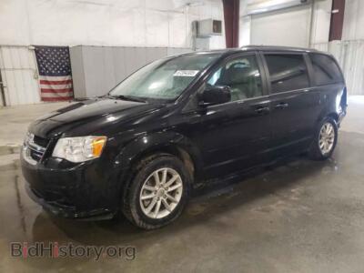 2013 Dodge CARAVAN SXT, black — VIN 2C4RDGCG6DR538517, Copart