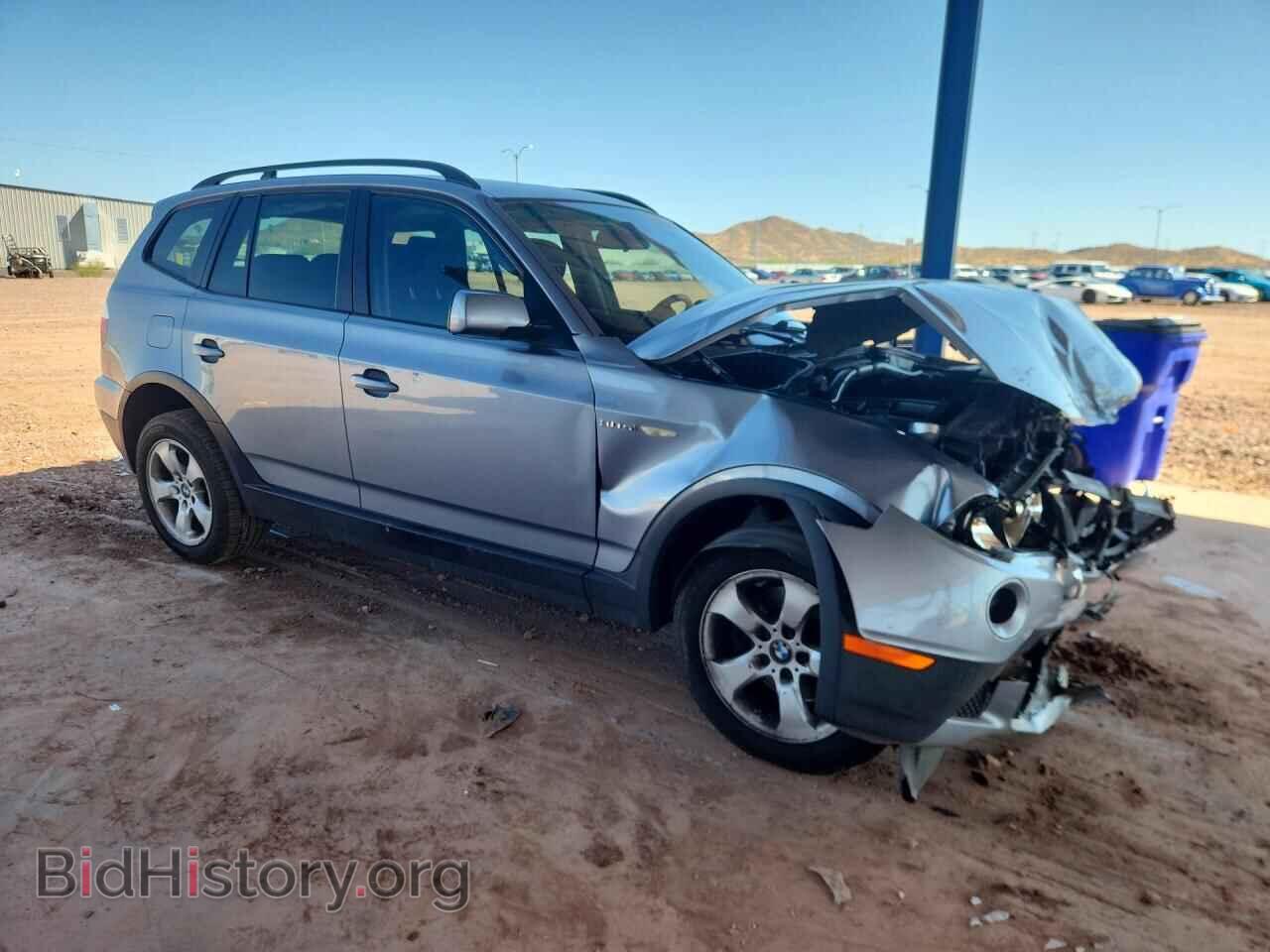 2007 BMW X3 - VIN: WBXPC93477WF08147 - Фото 4