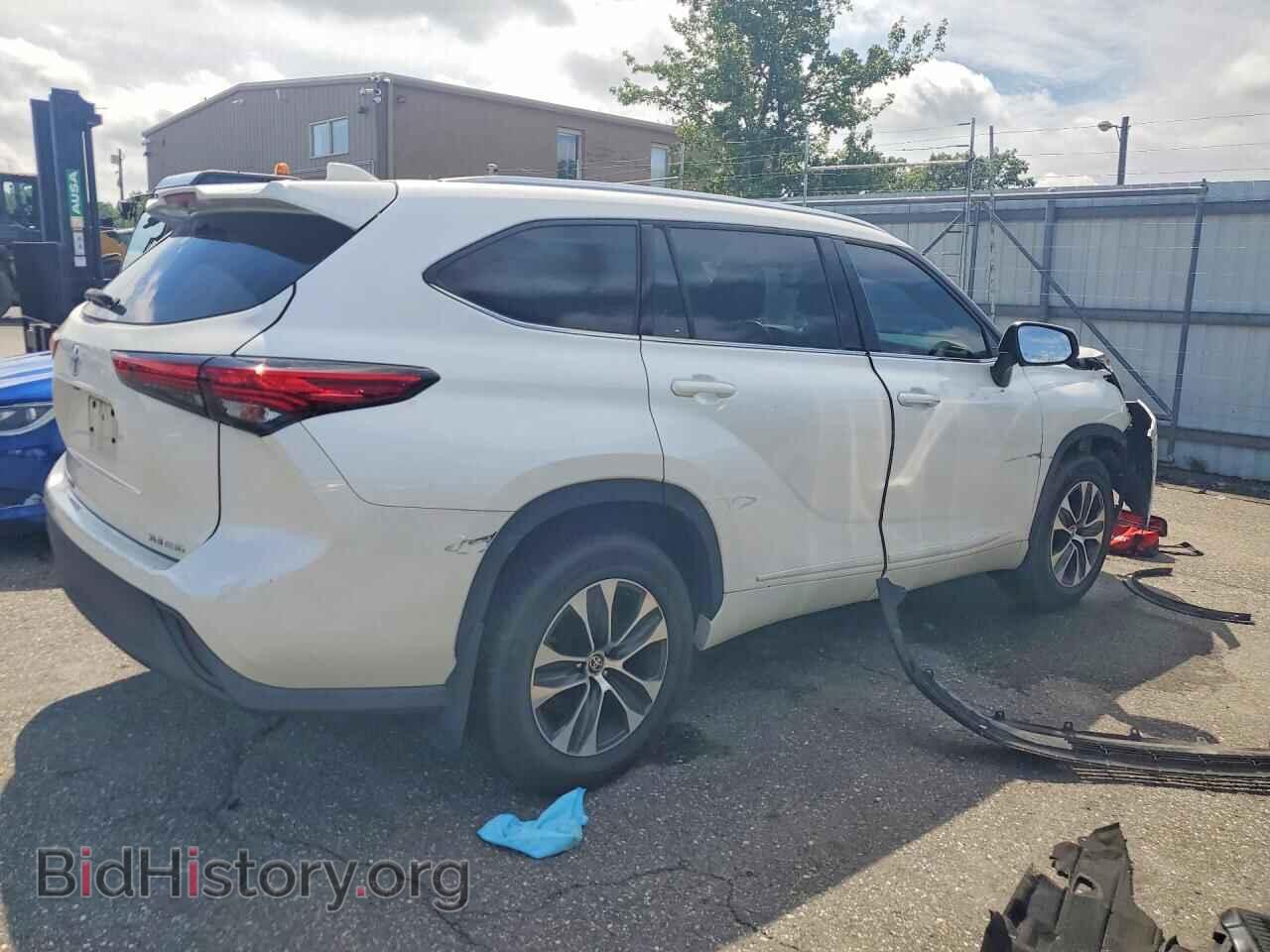 2021 TOYOTA HIGHLANDER - VIN: 5TDGZRBH0MS106947 - Фото 3
