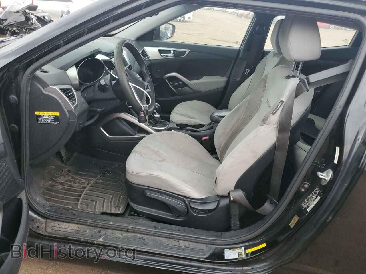 2012 HYUNDAI VELOSTER - VIN: KMHTC6AD1CU067028 - Фото 7