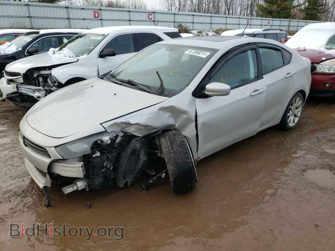2013 DODGE DART - VIN: 1C3CDFBA7DD324950 - Фото 2