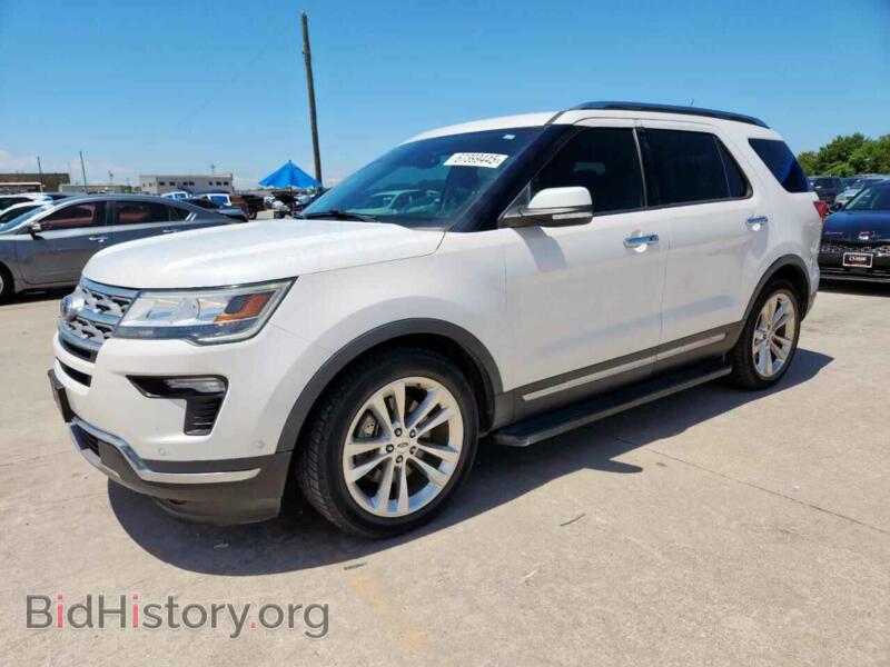 2018 Ford EXPLORER Limited (VIN 1FM5K7F89JGB54698) — фото 1 из 13, Copart, повреждение: град