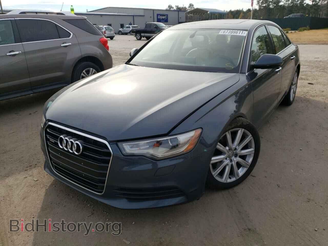 2013 AUDI A6 - VIN: WAUGFAFC7DN033829 - Photo 2