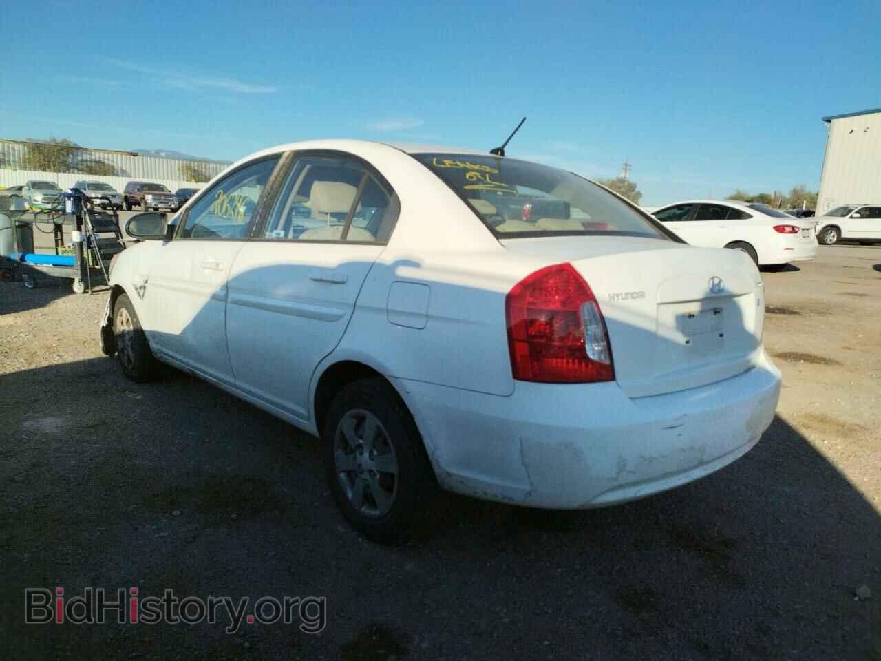 2007 HYUNDAI ACCENT - VIN: KMHCN46C97U128839 - Фото 2