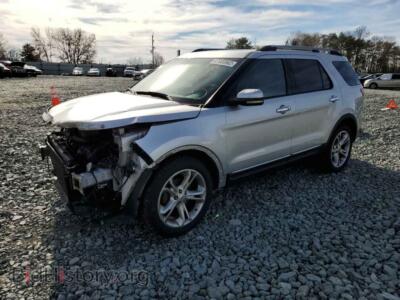 2012 Ford EXPLORER Explorer L, silver — VIN 1FMHK8F80CGA98172, Copart