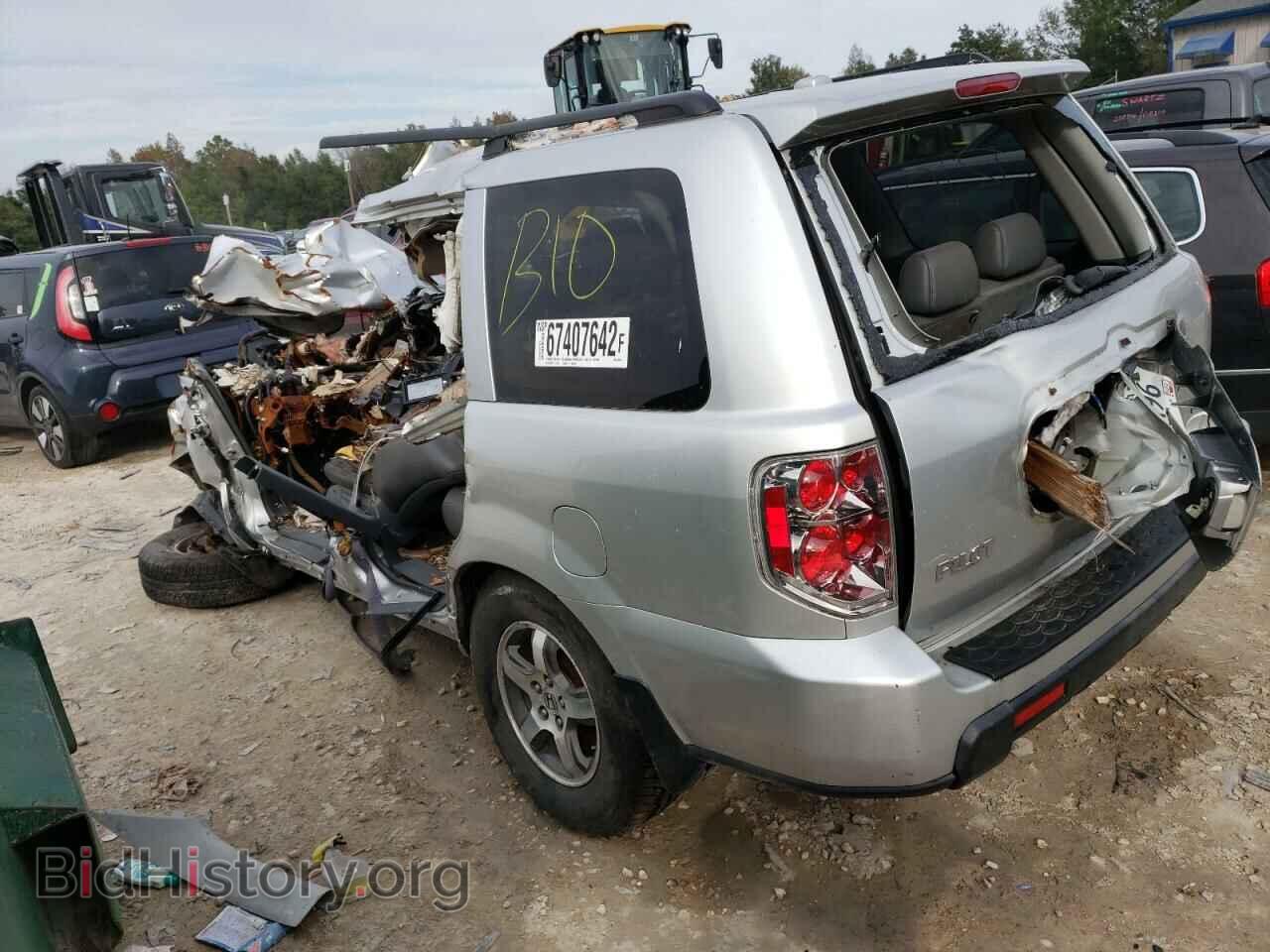 2006 HONDA PILOT - VIN: 5FNYF18536B020244 - Фото 2