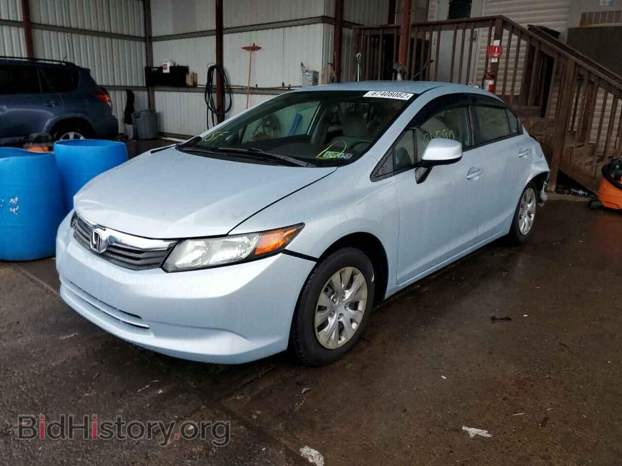 2012 HONDA CIVIC - VIN: 19XFB2F55CE375879 - Фото 2