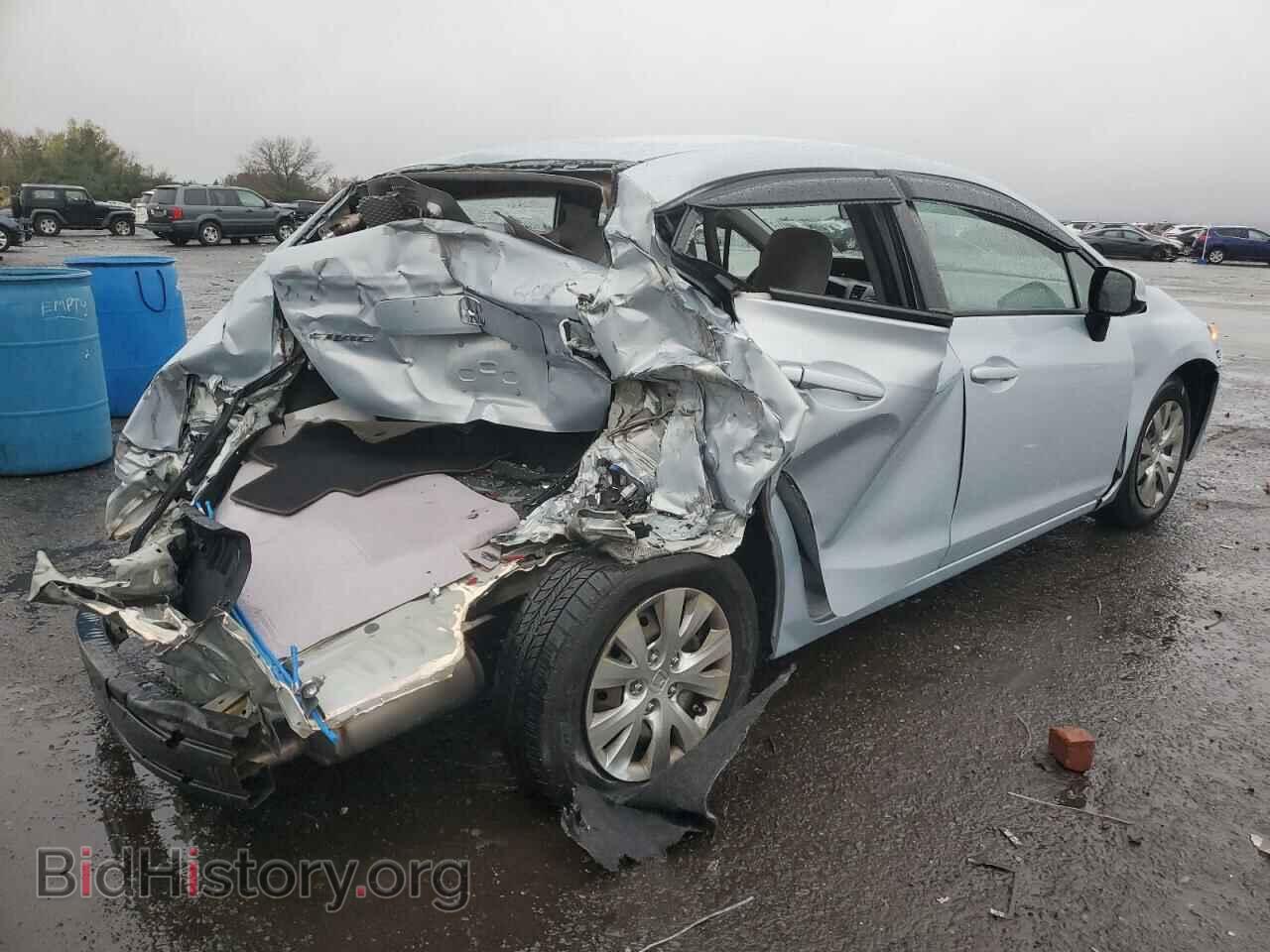 2012 HONDA CIVIC - VIN: 19XFB2F55CE375879 - Фото 4