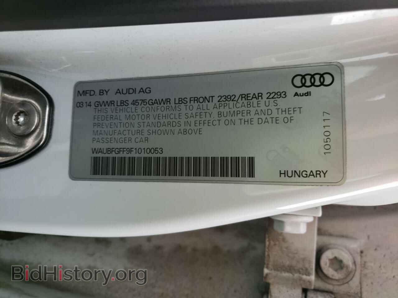 2015 AUDI A3 - VIN: WAUBFGFF9F1010053 - Photo 10