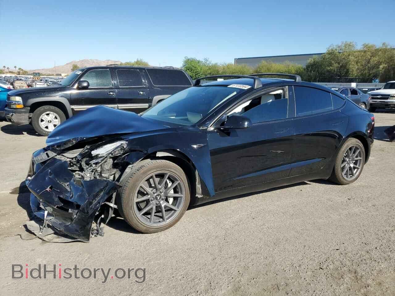 Photo 5YJ3E1EB6MF052044 - TESLA MODEL 3 2021