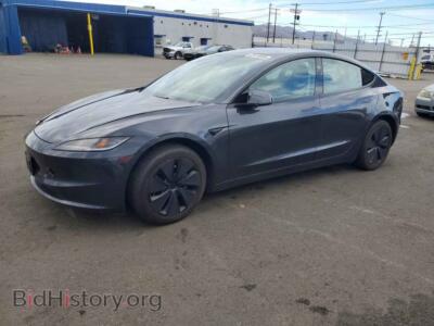 2024 Tesla MODEL 3, серый — VIN 5YJ3E1EA3RF744843, Copart