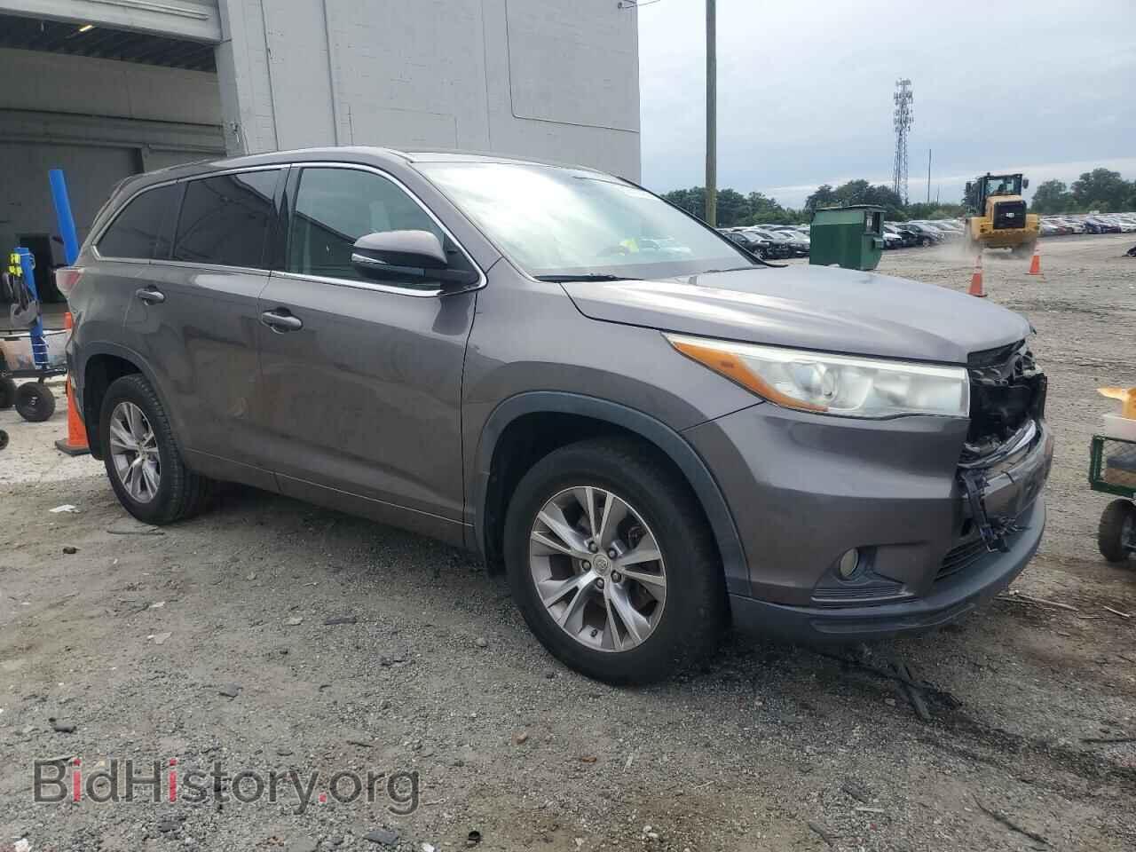 2015 TOYOTA HIGHLANDER - VIN: 5TDBKRFH3FS080498 - Фото 4