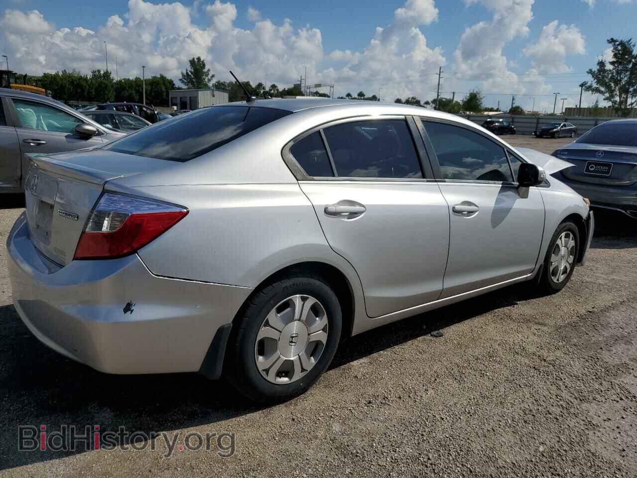 2012 HONDA CIVIC - VIN: JHMFB4F39CS008862 - Фото 3