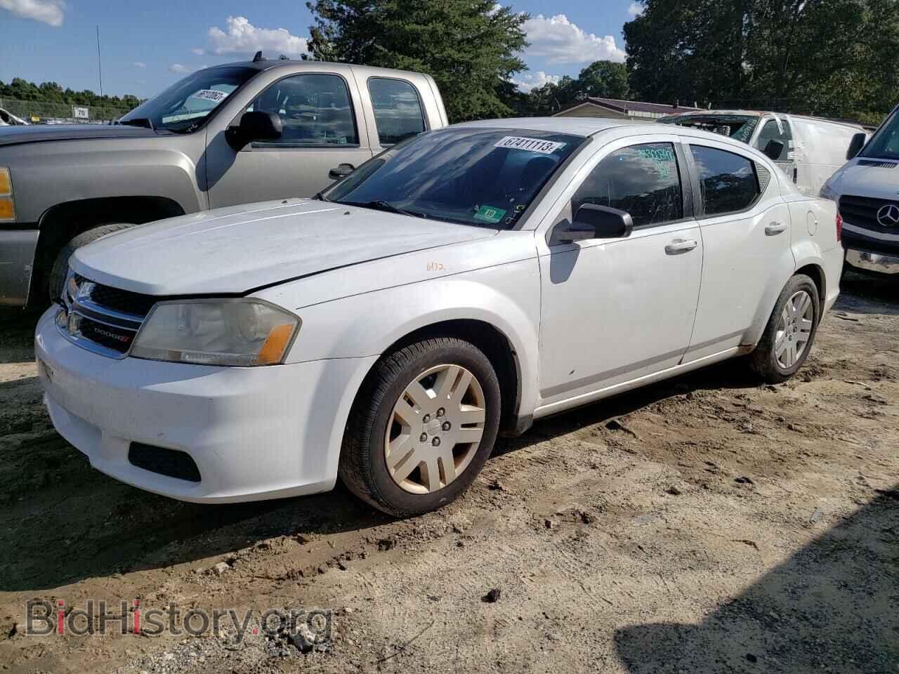 Фотография 1C3CDZAB8CN219984 - DODGE AVENGER 2012