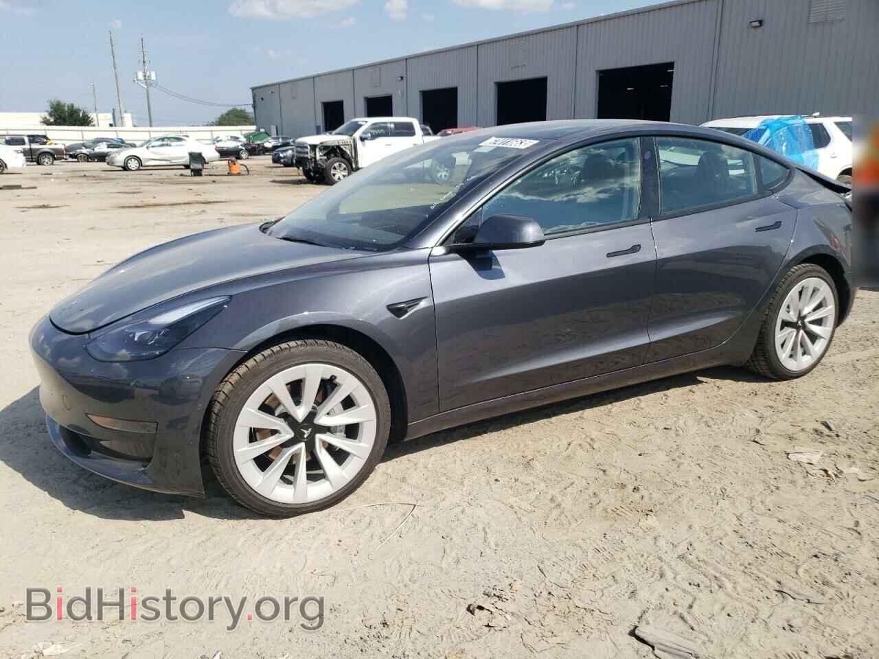 Photo 5YJ3E1EA5NF290279 - TESLA MODEL 3 2022