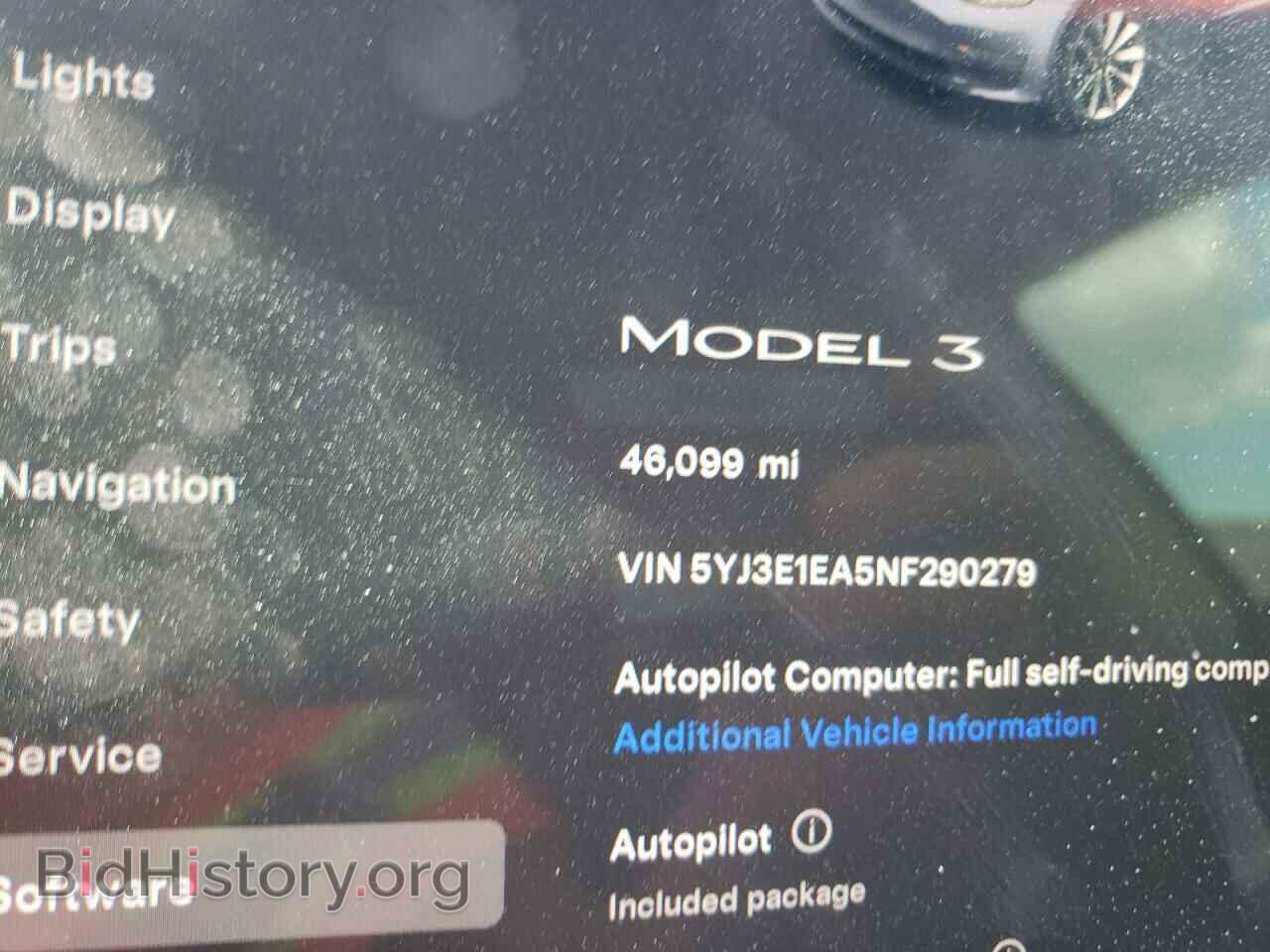 2022 TESLA MODEL 3 - VIN: 5YJ3E1EA5NF290279 - Photo 9