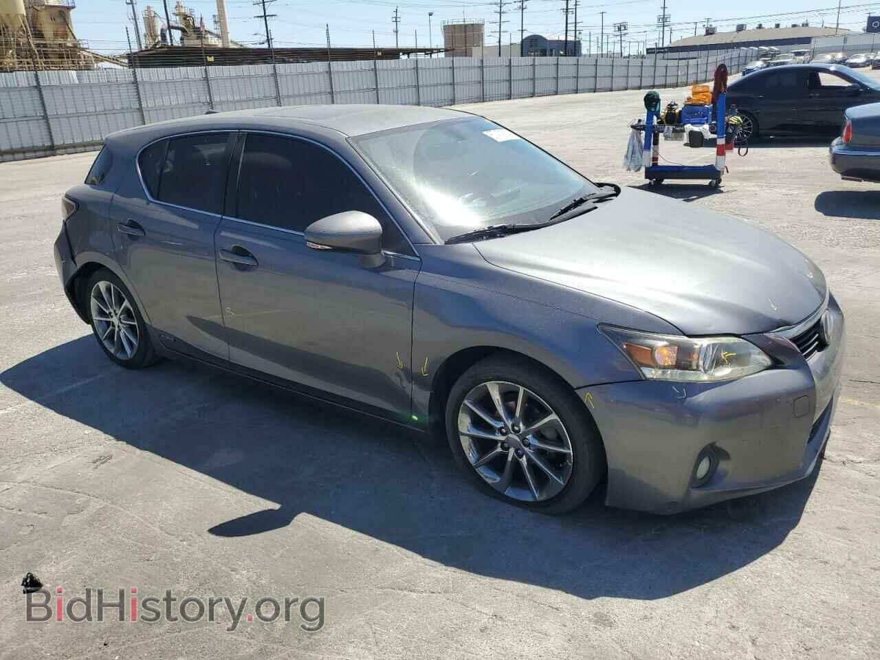 2012 LEXUS CT 200 - VIN: JTHKD5BH0C2061871 - Фото 4