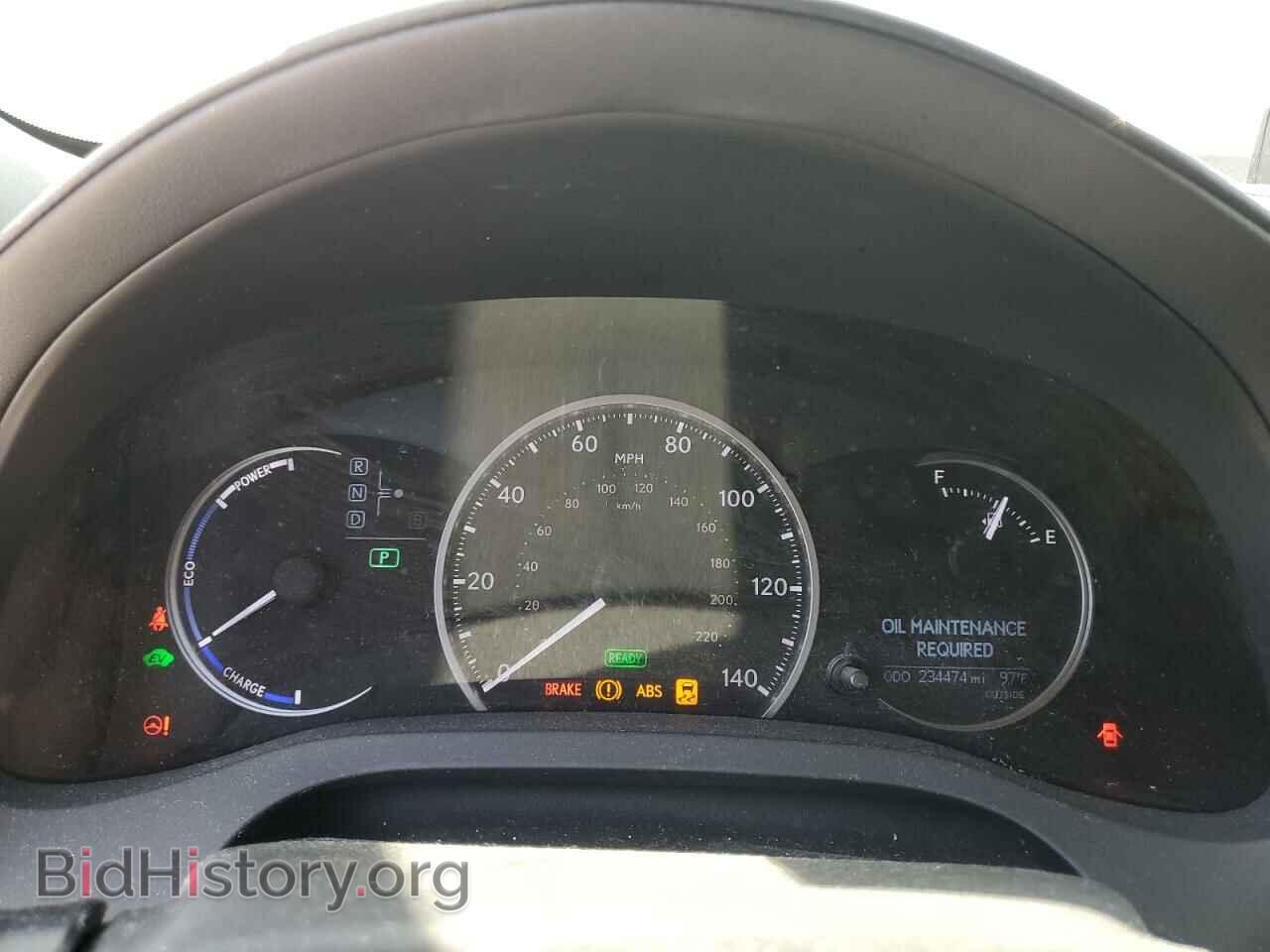 2012 LEXUS CT 200 - VIN: JTHKD5BH0C2061871 - Фото 9