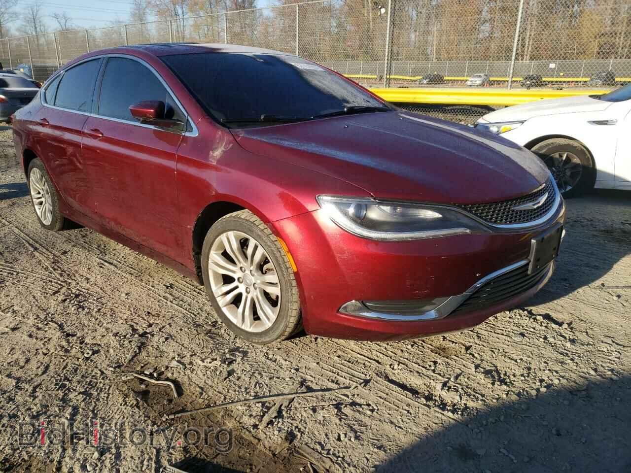 Фотография 1C3CCCAB9FN534376 - CHRYSLER 200 2015