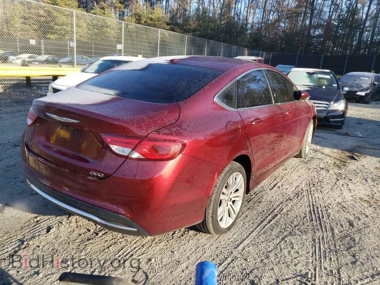 2015 CHRYSLER 200 - VIN: 1C3CCCAB9FN534376 - Фото 4